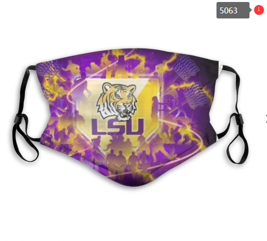 NCAA LSU Tigers #7 Dust mask with filter